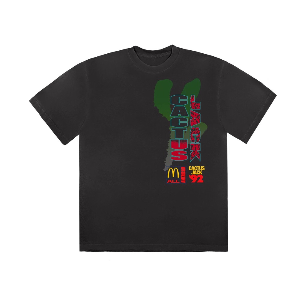 Travis Scott Cactus Jack Mcdonalds American 92 Tee